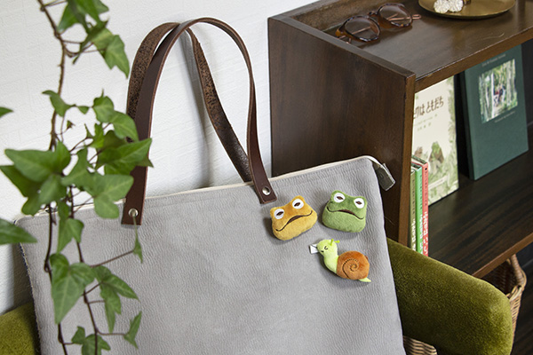 がまくんとかえるくん かえるくん ぬいバッジの商品画像8